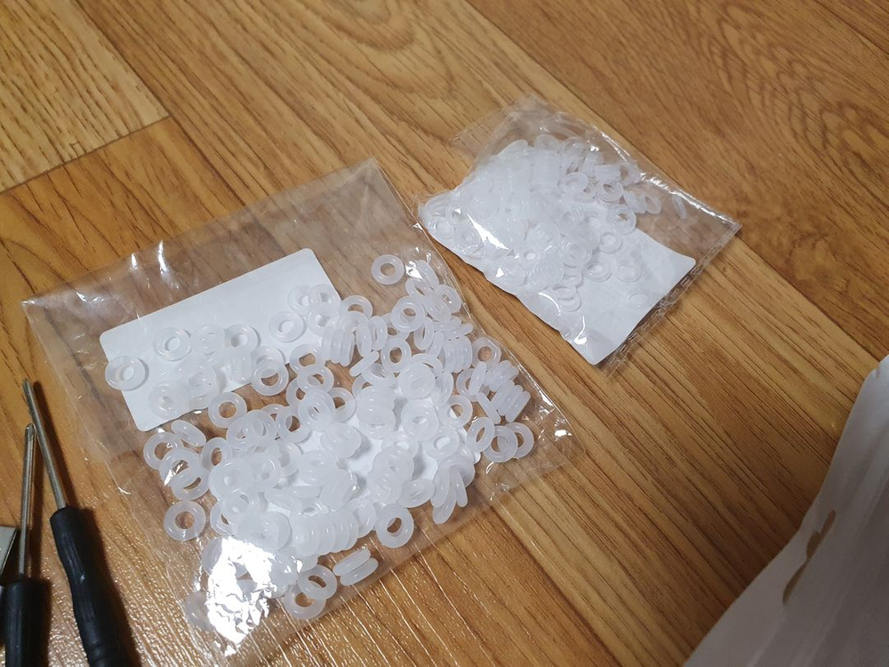 생활용품 잡동사니 일괄 USB LED 조명 케이블 안경 용품--6