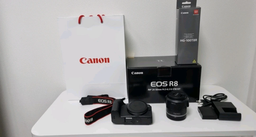 캐논EOS R8 + 24-50mm 렌즈+삼각대 - 안심되는 중고거래