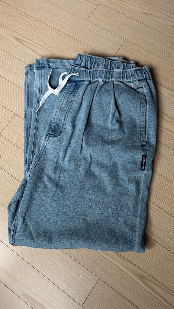 DC 슈즈 남성 와이드 데님 팬츠--4