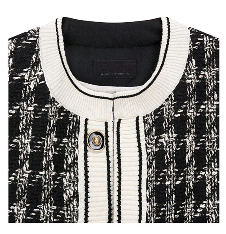 [새상품]보브(VOV) 모던 트위드 베스트(가격인하)--3