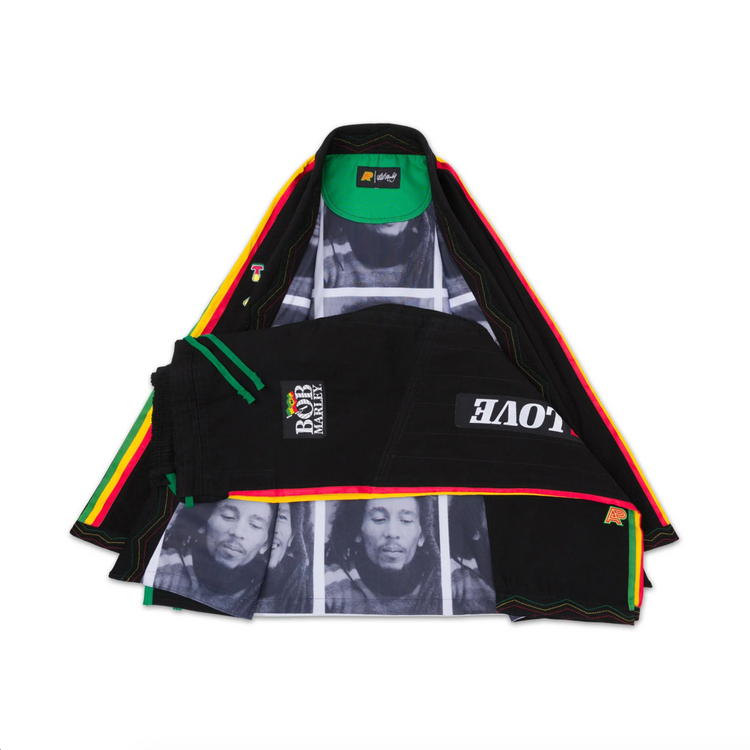 알비노 앤 프레토 x 밥말리 블랙 A1F 새상품 주짓수 도복 쇼요롤 쇼요롤 shoyoroll--9