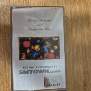 2000 SMTOWN Winter Vacation 카세트테이프 판매 이미지