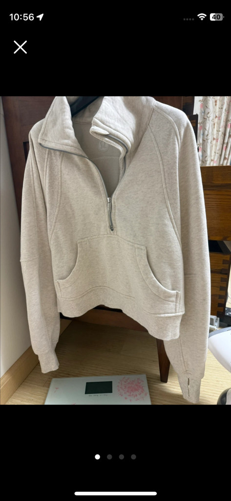 룰루레몬 스쿠바 퍼넬넥 하프집업 본컬러--2