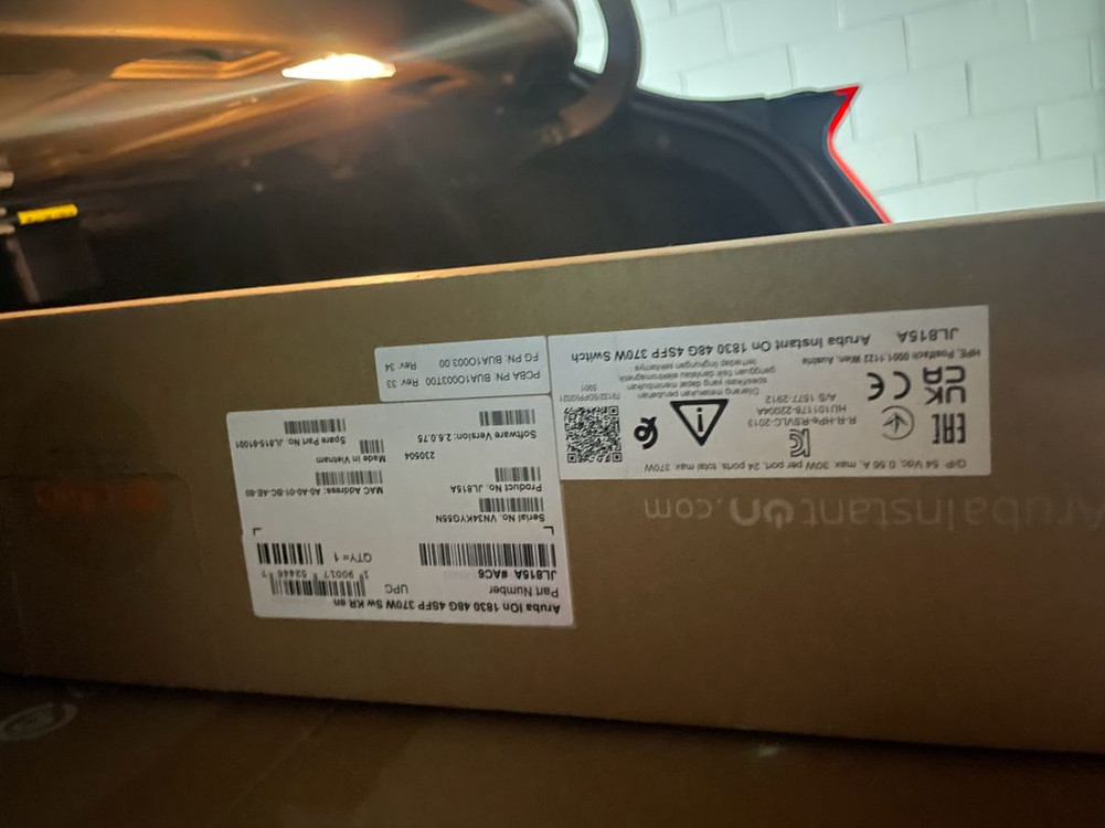 새상품 ARUBA INSTANT On 1830 48G 24P JL815A 48포트 POE 스위치 아루바 스위치허브--2