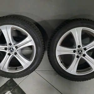 w213 e300 18인치 휠 + 윈터 아이셉트 에보3 245 45 18 / cle 장착가능 / 벤츠윈터타이어 이미지