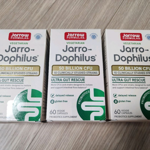 재로우 포뮬라 자로우 도피러스 유산균 500억 60캡슐 3개