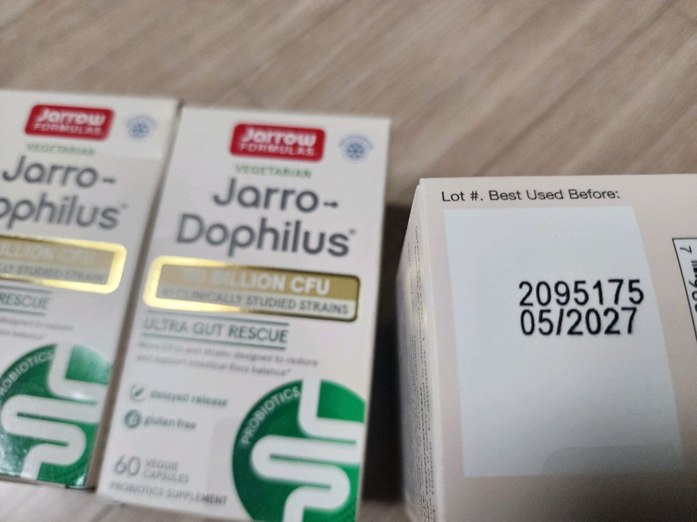 재로우 포뮬라 자로우 도피러스 유산균 500억 60캡슐 3개--1