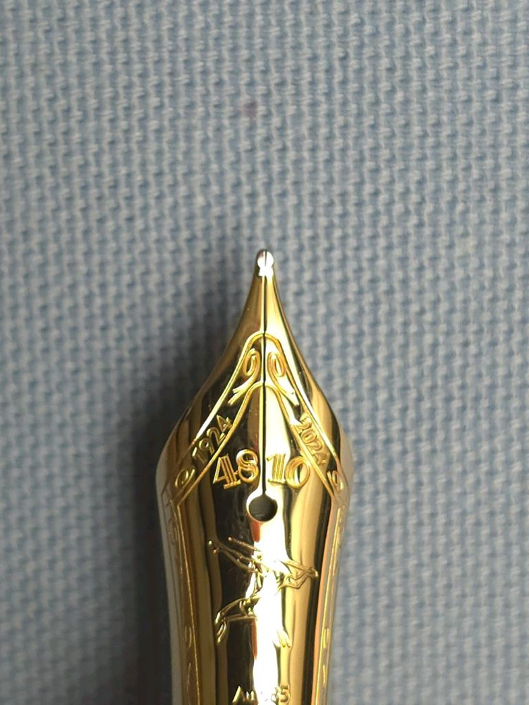 (미사용)몽블랑 올림픽 헤리티지 샤모니 르그랑 146 만년필 F촉 이미지