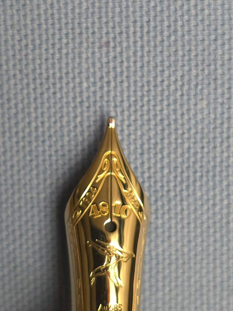 (미사용)몽블랑 올림픽 헤리티지 샤모니 르그랑 146 만년필 F촉 이미지