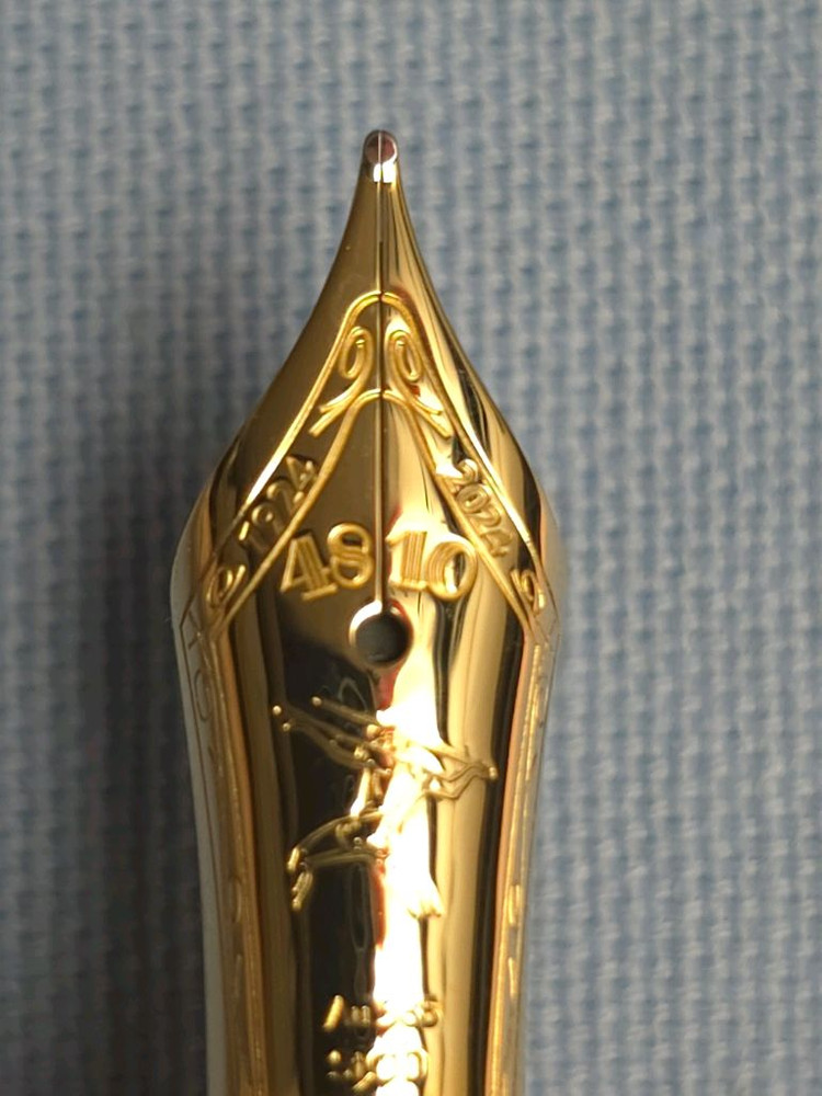 (미사용)몽블랑 올림픽 헤리티지 샤모니 르그랑 146 만년필 F촉 이미지