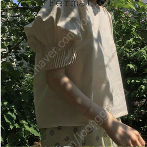 페르마타 핀턱 블라우스 베뉴먼트 윤지님