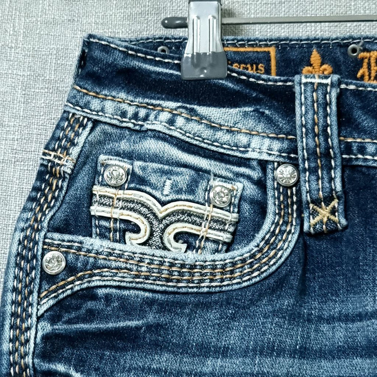 택새) 락 리바이벌 부츠컷 데님팬츠 27~8--2