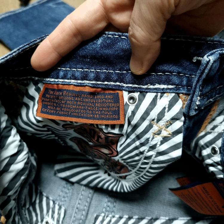 택새) 락 리바이벌 부츠컷 데님팬츠 27~8--7