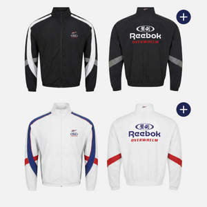 압도 리복 콜라보 바람막이 블랙 or 화이트