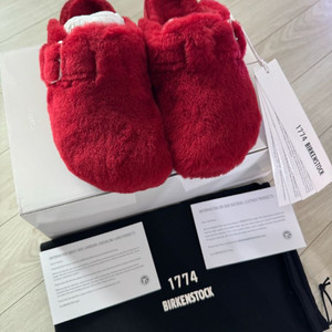 (새제품)버켄스탁 보스턴 1774 시어링 래드 (한정판) 38