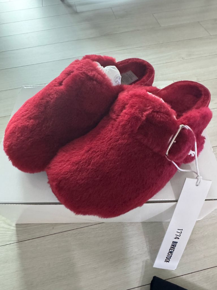 (새제품)버켄스탁 보스턴 1774 시어링 래드 (한정판) 38--1