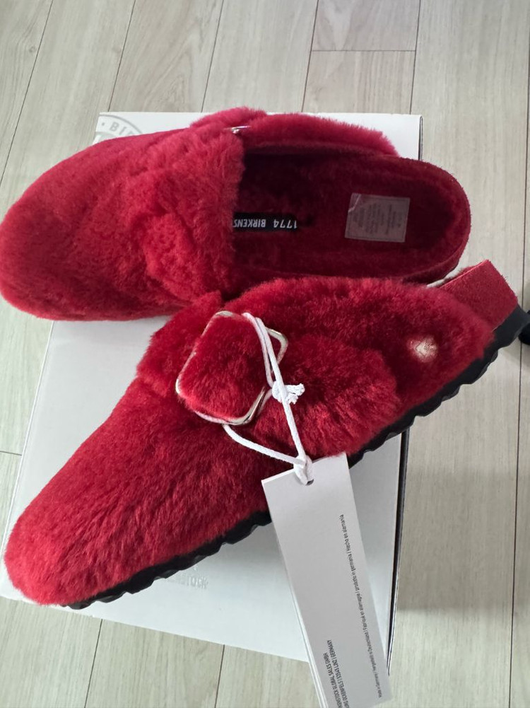 (새제품)버켄스탁 보스턴 1774 시어링 래드 (한정판) 38--4