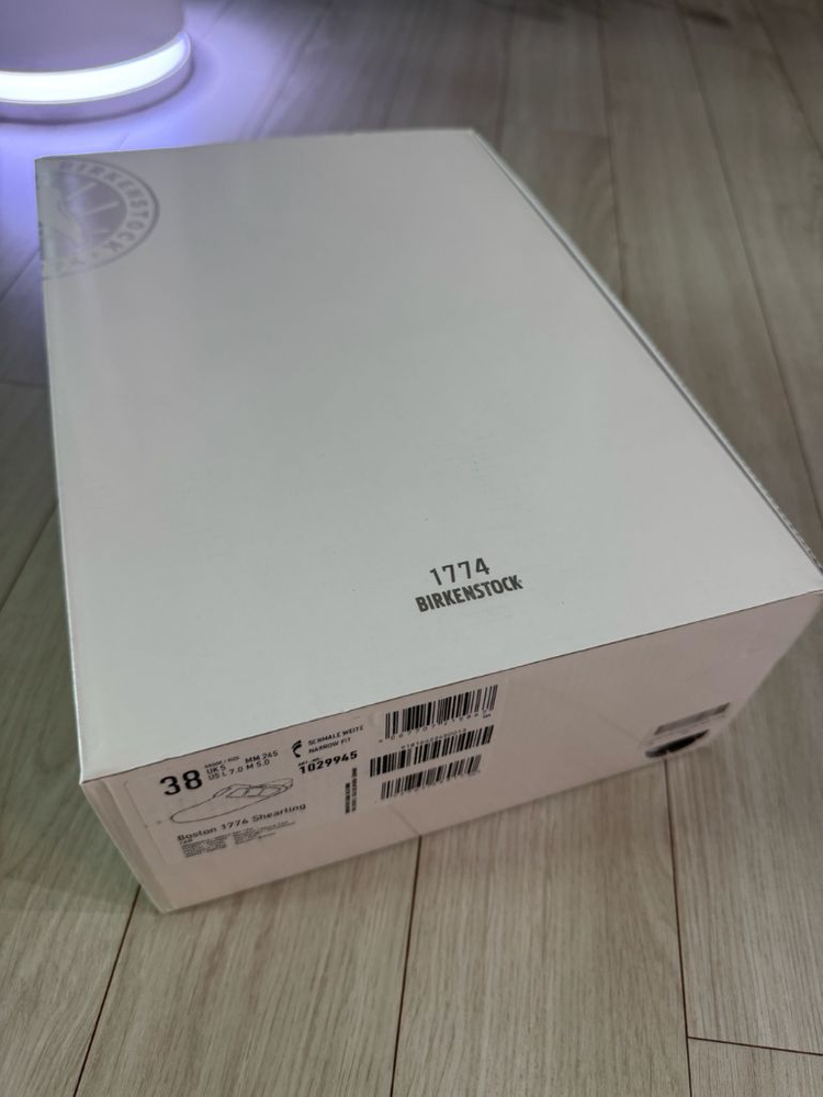 (새제품)버켄스탁 보스턴 1774 시어링 래드 (한정판) 38--8