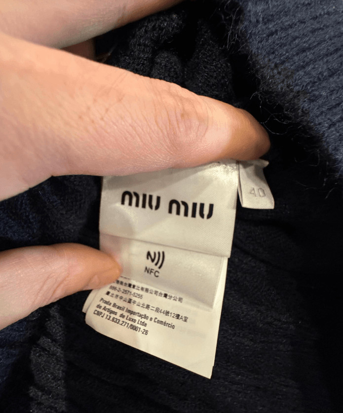 [미우;미우] 새상품 / 니트 / M (약 66 사이즈)--3