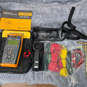 청파 디지털다기능계측기 CEM-2400(클램프센서, 검교정 성적서 포함)