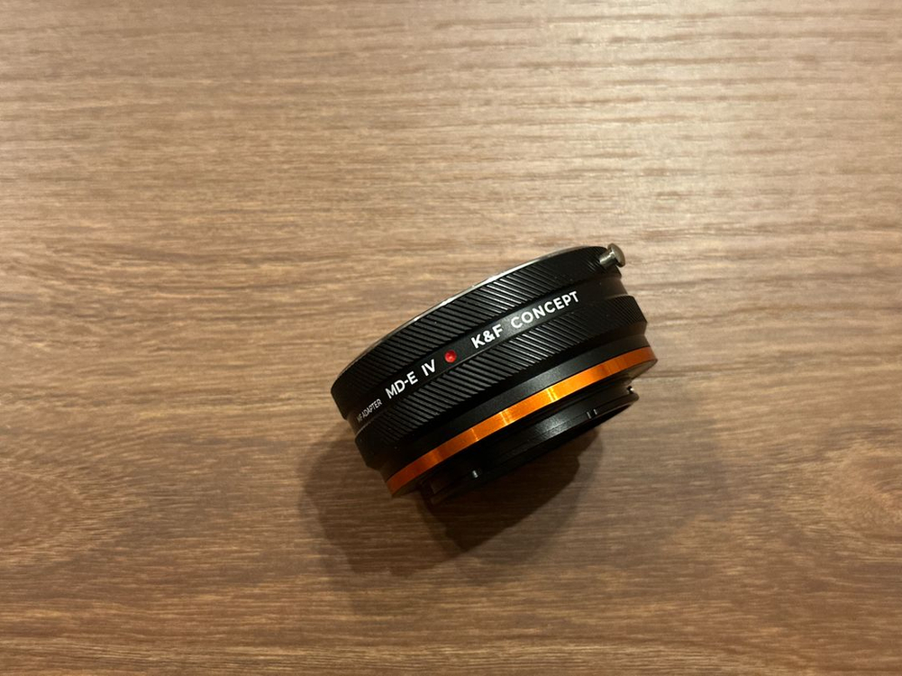 쇼텐, k&f 니콘 F, 미놀타 md(sr), CY(콘탁스, 야시카) 수동렌즈 어댑터(소니 미러리스용) 이미지