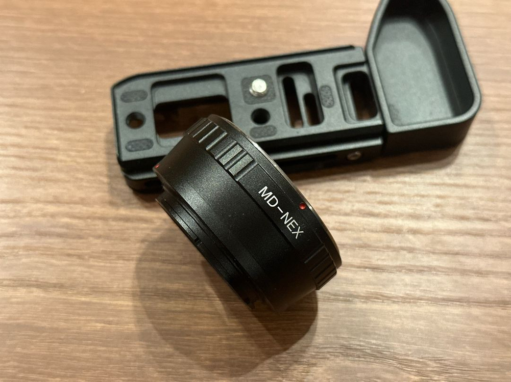 쇼텐, k&f 니콘 F, 미놀타 md(sr), CY(콘탁스, 야시카) 수동렌즈 어댑터(소니 미러리스용) 이미지