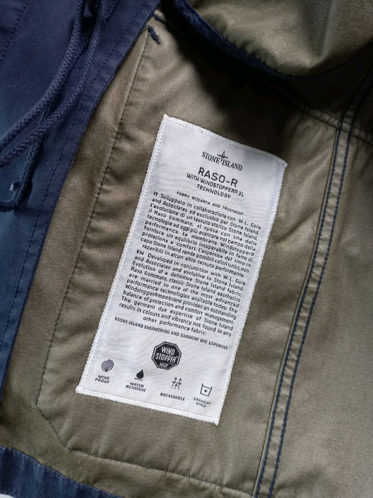 스톤아일랜드 윈드스토퍼RASO R 한정판--9