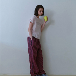 노컨텐츠 Windshield pants 윈드쉴드 팬츠 / wine 와인 이미지