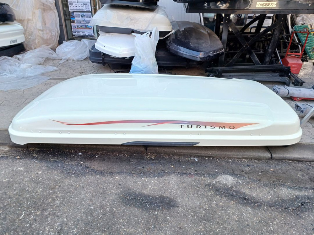 코란도투리스모 코토 일체형 루프박스 화이트 중고 A급--2