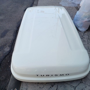 코란도투리스모 코토 일체형 루프박스 화이트 중고 A급