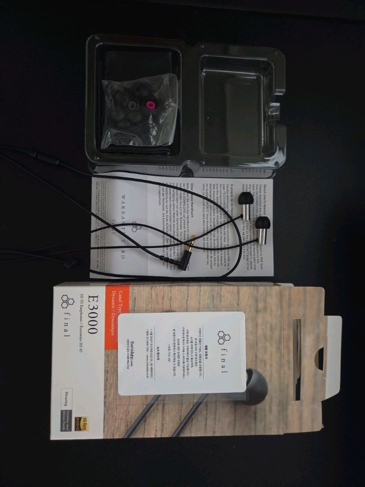 파이널 e3000 3.5 이어폰 싸게 팔아요--0