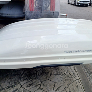 싼타페dm 코토 일체형루프박스(화이트) 이미지