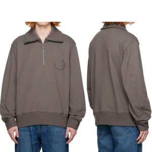 솔리드옴므 반집업 맨투맨