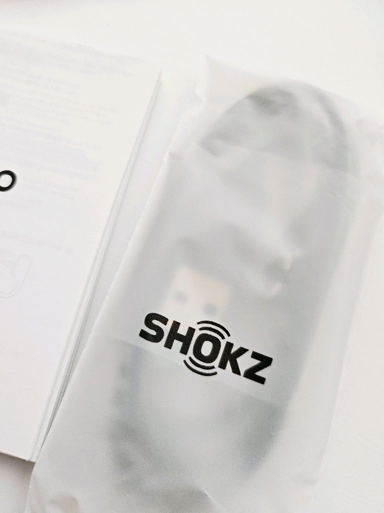 (새상품) 샥즈 오픈스윔 프로 충전케이블 & 파우치--1