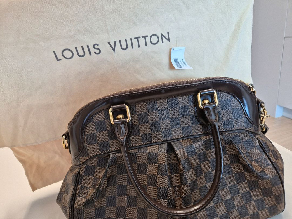 루이비통 다미에 트레비 PM 토트백--1