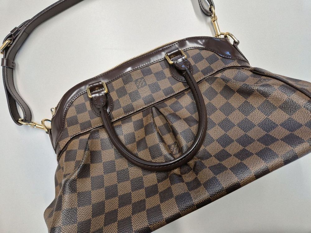 루이비통 다미에 트레비 PM 토트백--2