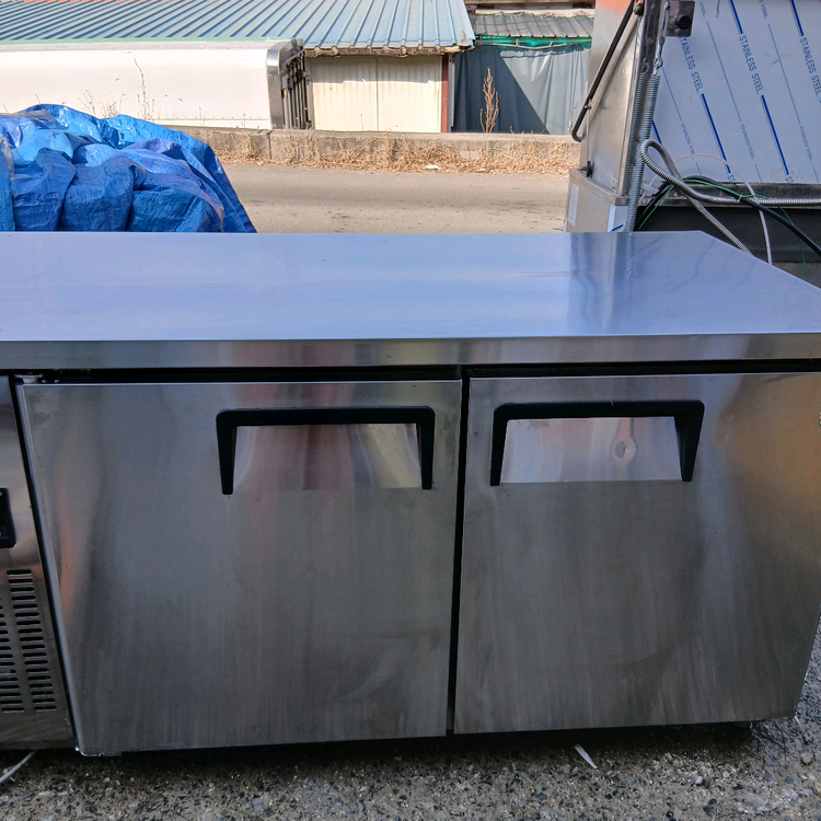 우성 1500 간냉식 테이블 냉장고 상태최상--3