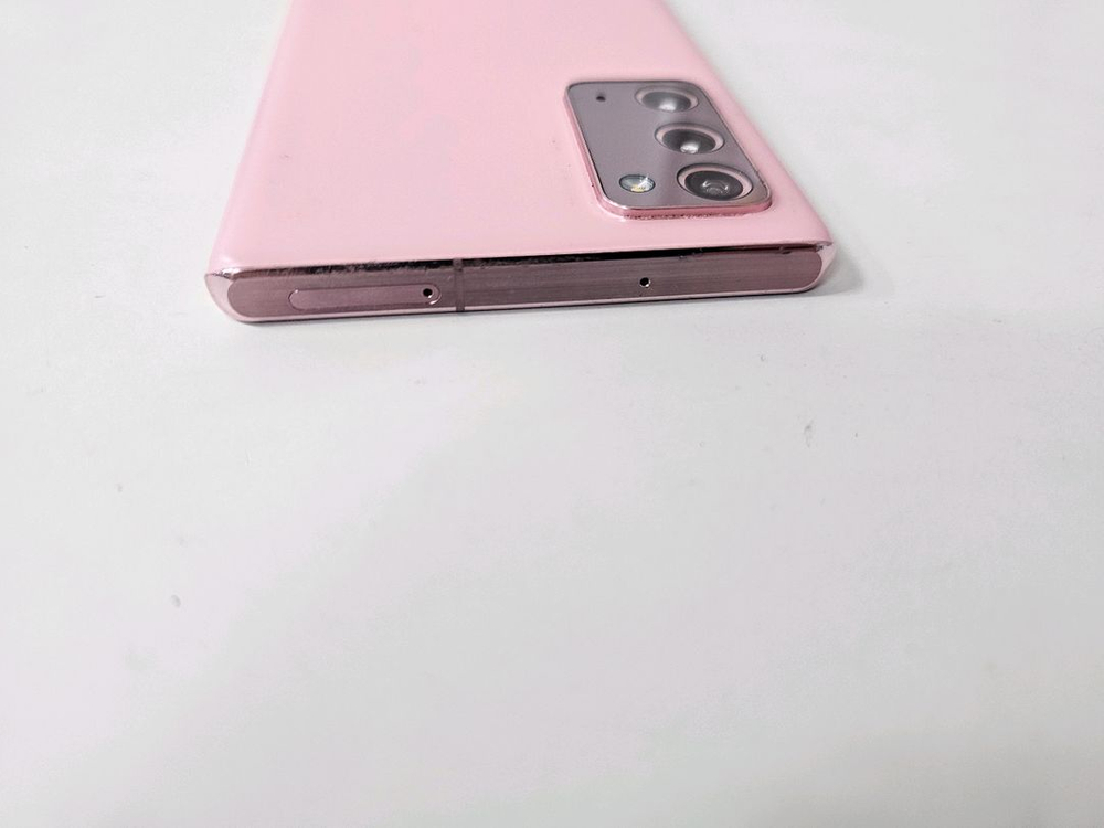 노트20 핑크 256G lgu A급--3