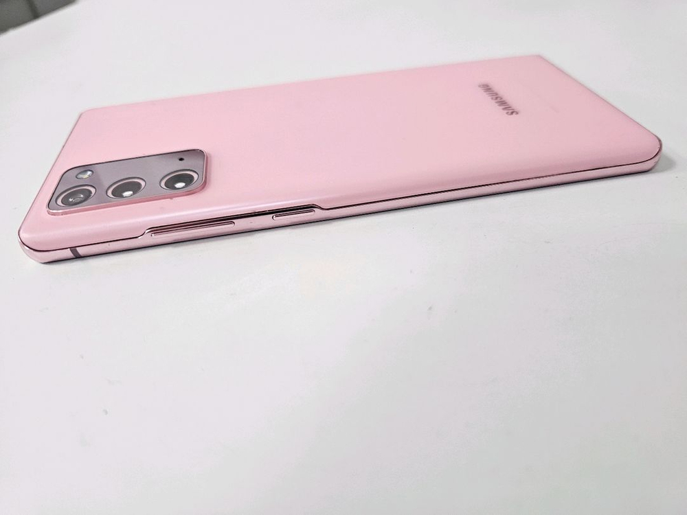 노트20 핑크 256G lgu A급--4