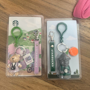 스타벅스 제주 MD 제주도 키체인 2개 일괄