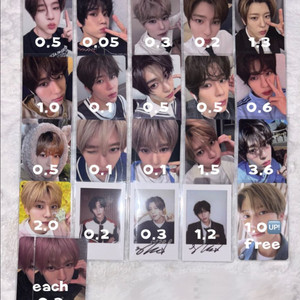 엔시티 위시 포카 양도합니다! 시온 리쿠 유우시 재희 료 사쿠야 kms 럭드 이즈위 이미지