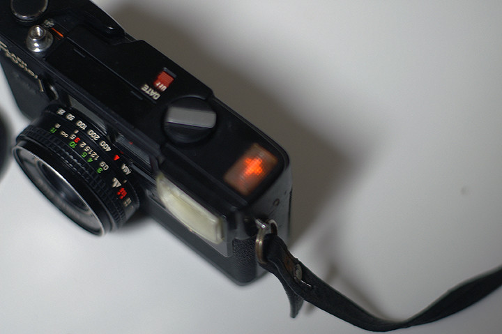 후지필름 후지카 FUJICA 플레시 DATE(38mm f2.8) 팝니다--3