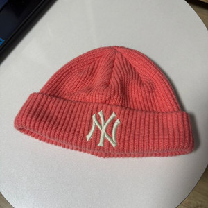 MLB 뉴욕 양키스 핑크 젤리 비니