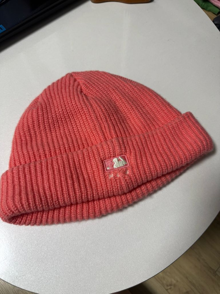 MLB 뉴욕 양키스 핑크 젤리 비니--1