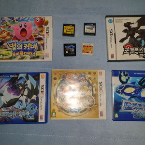 닌텐도 ds 3ds 포켓몬x 포켓몬y 여러가지 게임 판매 이미지