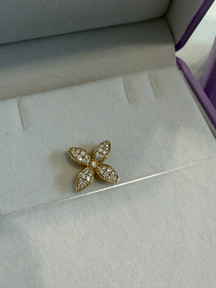 골든듀 펄시피아 미뇽 옐로우골드 팬던트 펜던트--1