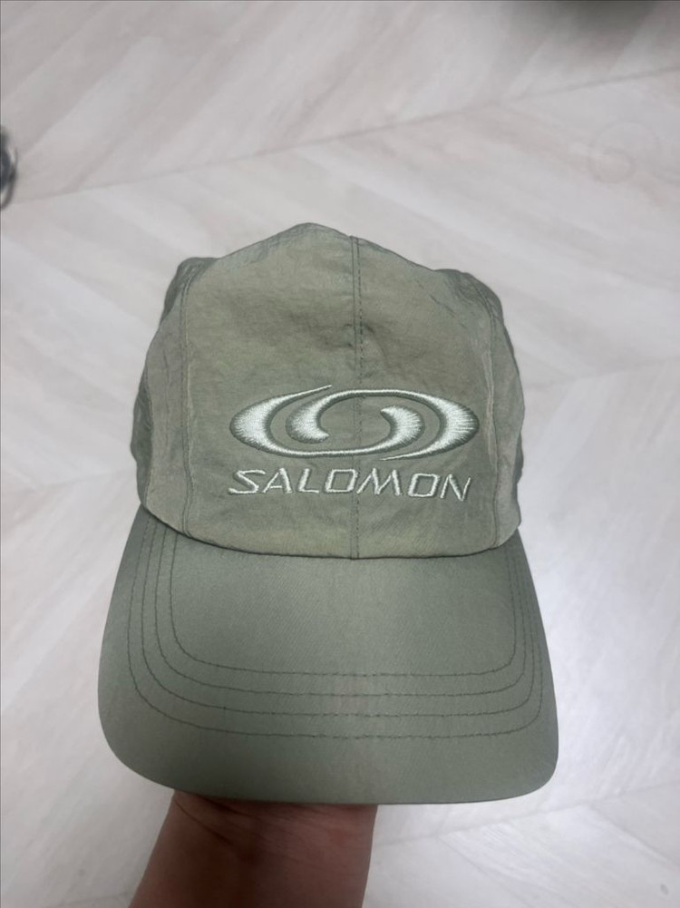 살로몬 링크 캠프캡 라이트 베이지--1