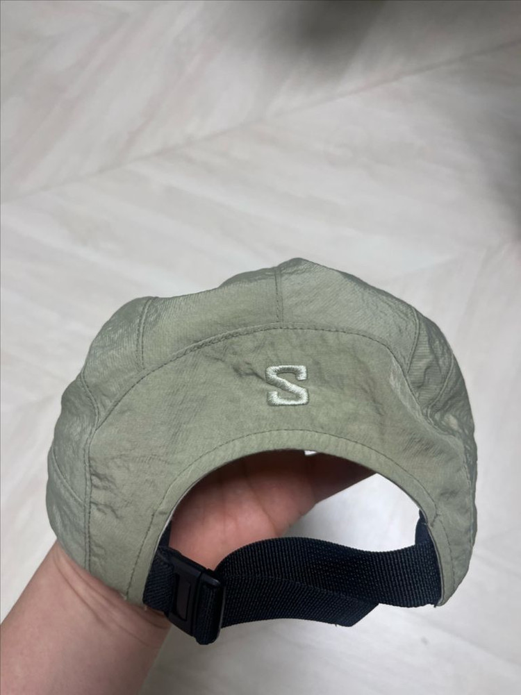 살로몬 링크 캠프캡 라이트 베이지--2