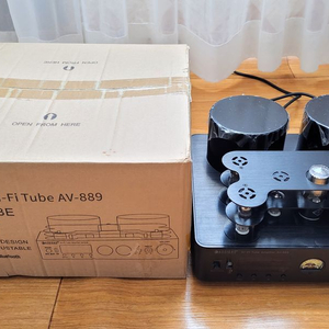 ********* 진공관 블루투스 리모콘 진공관 앰프 *********