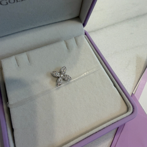 골든듀 미뇽 화이트골드 팬던트